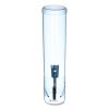 Large Pull-Type Water Cup Dispenser, For 12 oz Cups, Translucent Blue2