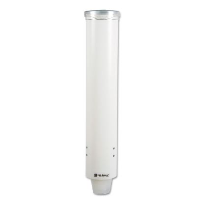 Small Pull-Type Water Cup Dispenser, For 5 oz Cups, White1