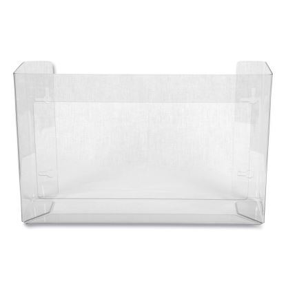 Clear Plexiglas Disposable Glove Dispenser, Three-Box, 18w x 3 3/4d x 10h1