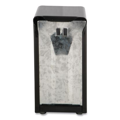 Tabletop Napkin Dispenser, Tall Fold, 3 3/4 x 4 x 7 1/2, Capacity: 150, Black1