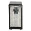 Tabletop Napkin Dispenser, Tall Fold, 3.75 x 4 x 7.5, Capacity: 150, Black1