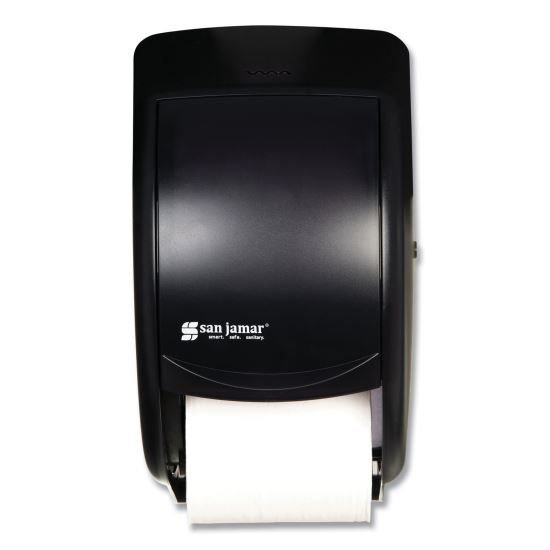 Duett Standard Bath Tissue Dispenser, 2 Roll, 7.5 x 7 x 12.75, Black Pearl1