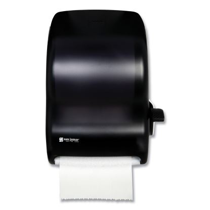Lever Roll Towel Dispenser, Classic, 12.94 x 9.25 x 16.5, Transparent Black Pearl1