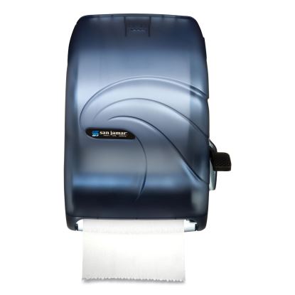 Lever Roll Towel Dispenser, Oceans, 12.94 x 9.25 x 16.5, Arctic Blue1
