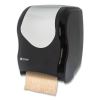 Tear-N-Dry Touchless Roll Towel Dispenser, 16.75 x 10 x 12.5, Black/Silver2