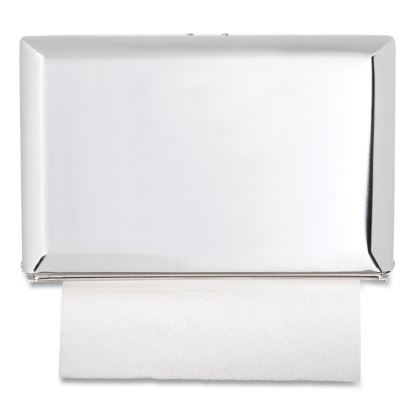 Singlefold Paper Towel Dispenser, 10.75 x 6 x 7.5, Chrome1