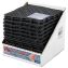Versa-Mat Bar-Shelf Liner, Plastic, 12w x 12d x 0.25h, Black, 24/Carton1