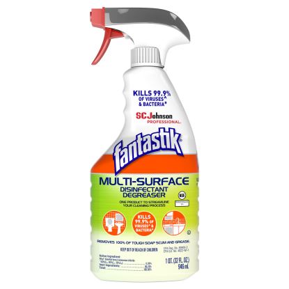 Multi-Surface Disinfectant Degreaser, Herbal, 32 oz Spray Bottle, 8/Carton1