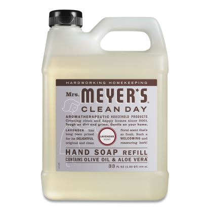 Clean Day Liquid Hand Soap, Lavender, 33 oz, 6/Carton1