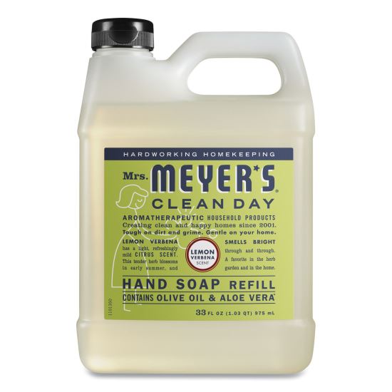 Clean Day Liquid Hand Soap, Lemon, 33 oz, 6/Carton1
