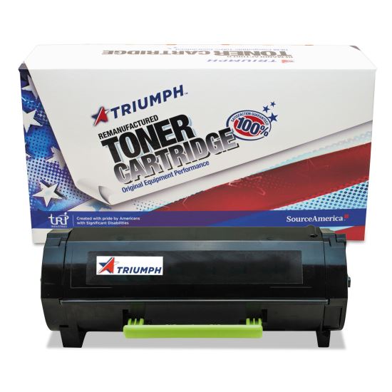 Remanufactured 50F0HA0/50F1H00 High-Yield Toner, 5,000 Page-Yield, Black1