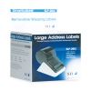 SLP-2RLE Self-Adhesive Large Address Labels, 1.5" x 3.5", White, 260 labels/Roll, 2 Rolls/Box2