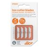 Safety Box Cutter Blades, Rounded Tip, Ceramic Zirconium Oxide, 4/Pack1