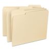 Interior File Folders, 1/3-Cut Tabs: Assorted, Letter Size, 0.75" Expansion, Manila, 100/Box2