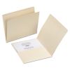 Top Tab File Folders with Inside Pocket, Straight Tabs, Letter Size, Manila, 50/Box1