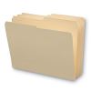 Reinforced Tab Manila File Folders, 1/2-Cut Tabs: Assorted, Letter Size, 0.75" Expansion, 11-pt Manila, 100/Box2