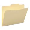 Reinforced Guide Height File Folders, 2/5-Cut Tabs: Right of Center Position, Letter Size, 0.75" Expansion, Manila, 100/Box2