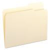 Reinforced Guide Height File Folders, 2/5-Cut Tabs: Right Position, Letter Size, 0.75" Expansion, Manila, 100/Box2