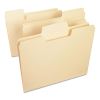 SuperTab Top Tab File Folders, 1/3-Cut Tabs, Letter Size, 14 pt. Manila, 50/Box2