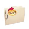 Poly Top Tab Folder with Two Fasteners, 1/3-Cut Tabs, Letter Size, Manila, 24/Box1