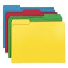 Reinforced Top Tab Colored File Folders, 1/3-Cut Tabs: Assorted, Letter Size, 0.75" Expansion, Assorted Colors, 12/Pack2
