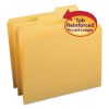 Reinforced Top Tab Colored File Folders, 1/3-Cut Tabs: Assorted, Letter Size, 0.75" Expansion, Goldenrod, 100/Box1