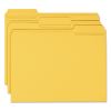 Reinforced Top Tab Colored File Folders, 1/3-Cut Tabs: Assorted, Letter Size, 0.75" Expansion, Goldenrod, 100/Box2