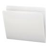 Reinforced Top Tab Colored File Folders, Straight Tab, Letter Size, White, 100/Box2