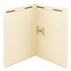 Top Tab Fastener Folders, Straight Tab, 2 Fasteners, Letter Size, 11-pt Manila Exterior, 50/Box2