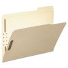 Top Tab 2-Fastener Folders, 1/3-Cut Tabs, Right Position, Letter Size, 11 pt. Manila, 50/Box2