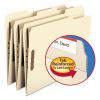 Top Tab 2-Fastener Folders, 1/3-Cut Tabs, Letter Size, 11 pt. Manila, 50/Box1