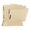 Top Tab Fastener Folders, Guide-Height 2/5-Cut Tabs: Right of Center, 2 Fasteners, Letter Size, 11-pt Manila Exterior, 50/Box2