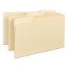 Interior File Folders, 1/3-Cut Tabs: Assorted, Legal Size, 0.75" Expansion, Manila, 100/Box2