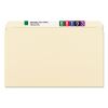 Manila File Folders, Straight Tabs, Legal Size, 0.75" Expansion, Manila, 100/Box2