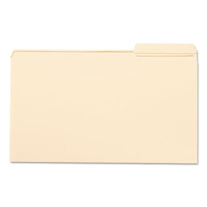 Reinforced Tab Manila File Folders, 1/3-Cut Tabs: Right Position, Legal Size, 0.75" Expansion, 11-pt Manila, 100/Box1