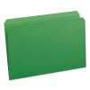 Reinforced Top Tab Colored File Folders, Straight Tabs, Legal Size, 0.75" Expansion, Green, 100/Box2