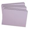 Reinforced Top Tab Colored File Folders, Straight Tabs, Legal Size, 0.75" Expansion, Lavender, 100/Box2