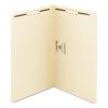 Top Tab Fastener Folders, Straight Tab, 2 Fasteners, Legal Size, 11-pt Manila Exterior, 50/Box2