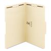 Top Tab Fastener Folders, 1/3-Cut Tabs: Assorted, 2 Fasteners, Legal Size, 11-pt Manila Exterior, 50/Box2