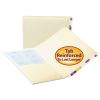 Heavyweight Manila End Tab Pocket Folders, Interior Front Panel Pocket, Straight Tabs, Letter Size, 11-pt Manila, 50/Box1