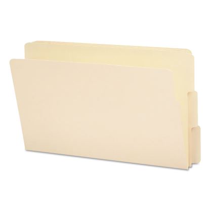 Heavyweight Manila End Tab Folders, 9" Front, 1/3-Cut Tabs, Legal Size, 100/Box1