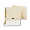 Heavyweight Manila End Tab Fastener Folder with Interior Back-Cover Pocket, 2 Fasteners, Letter Size, Manila Exterior, 50/Box2