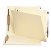 Manila End Tab Fastener Folders with Reinforced Tabs, 11-pt Stock, 2 Fasteners, Letter Size, Manila Exterior, 250/Box1