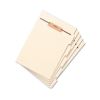 Stackable Folder Dividers with Fasteners, 1/5-Cut End Tab; Top Tab, Letter Size, Manila, 50/Pack2