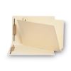 Manila End Tab 2-Fastener Folders with Reinforced Tabs, 0.75" Expansion, Straight Tab, Legal Size, 14 pt. Manila, 50/Box2