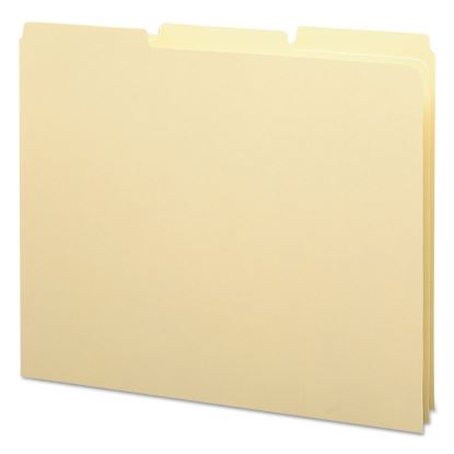 Recycled Blank Top Tab File Guides, 1/3-Cut Top Tab, Blank, 8.5 x 11, Manila, 100/Box1