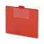 Poly Out Guide, Two-Pocket Style, 1/5-Cut Top Tab, Out, 8.5 x 11, Red, 50/Box1