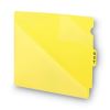 End Tab Poly Out Guides, Two-Pocket Style, 1/3-Cut End Tab, Out, 8.5 x 11, Yellow, 50/Box2