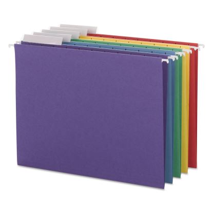 Color Hanging Folders with 1/3 Cut Tabs, Letter Size, 1/3-Cut Tab, Assorted, 25/Box1