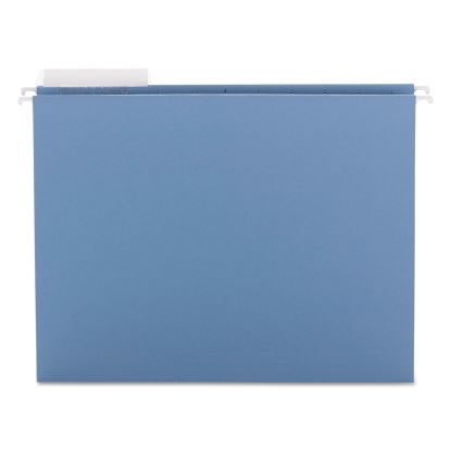 Color Hanging Folders with 1/3 Cut Tabs, Letter Size, 1/3-Cut Tabs, Blue, 25/Box1